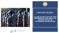 Militaires et droit au silence